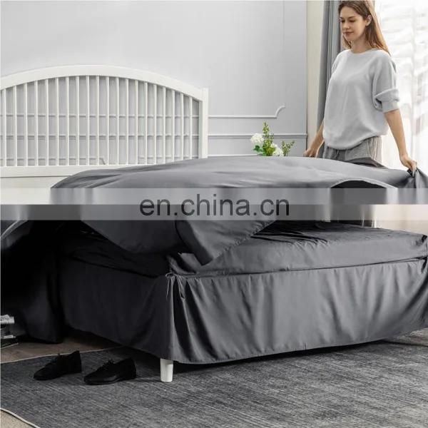 Luxury Designer Hypoallergenic Full Size 6pcs 8pcs Bedsheet Duvet Comforter Set Bedding photo-6