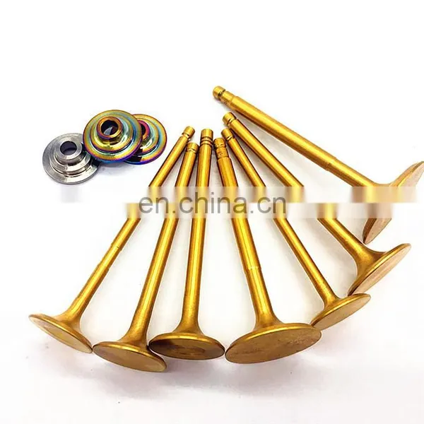 High Stregth Ferrea 6000 Series STD Intake Valves Exhaust Set for Mitsubishi Eclipse Talon Turbo 4G63T DSM EVO Valve Locks photo-5