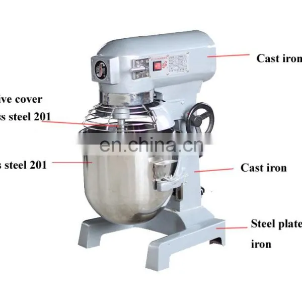 RUDONG Jiahua Food Machinery B15 15L Planetary Mixer Best Price photo-4