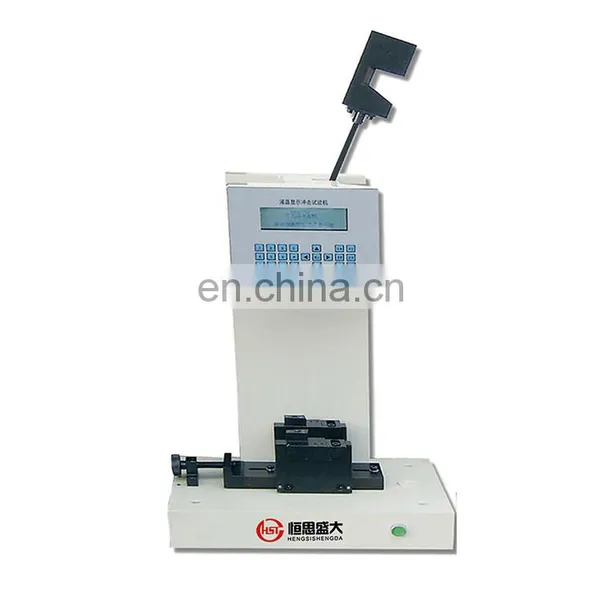 XJUD Series 5.5J,22J Digital Display Plastic Izod Impact Testing Machine For Horniness Plastic Strong Nylon photo-2