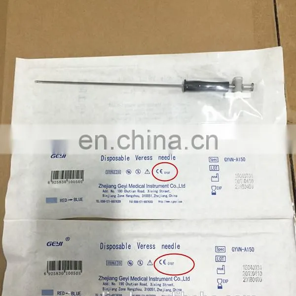 Laparoscopic Surgical Instruments Disposable Veress Needle photo-4