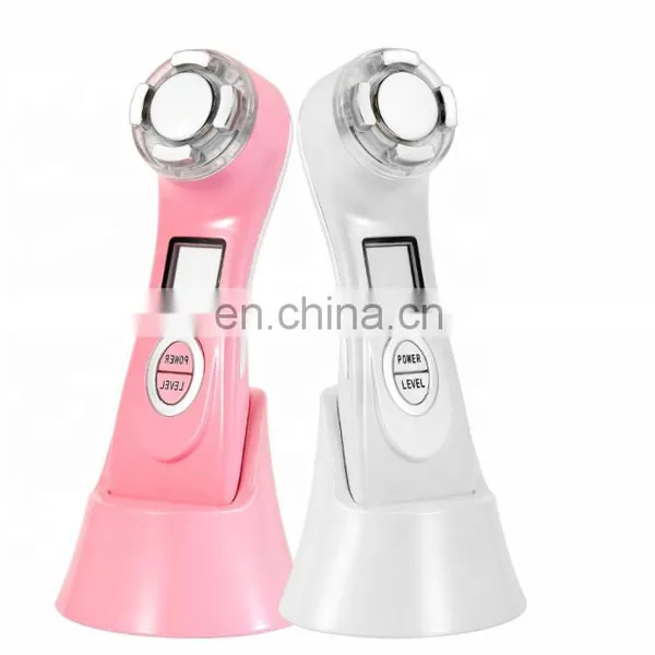 Multifunction Color Photon RF Vibration EMS Massage Cleaning Instrument Electronic Beauty Instrument photo-3