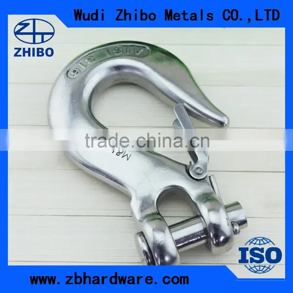 Manufacture Supply Metal Hardware Clevis Safty Latch Slip Hook photo-3