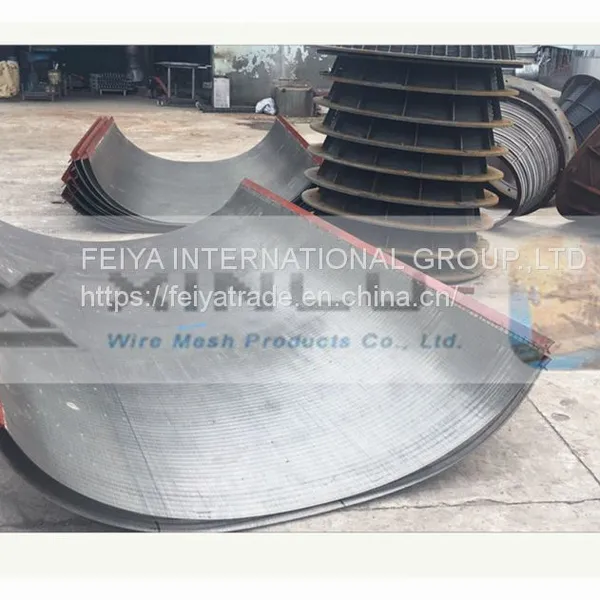 Sieve Bend Screening, Anti Rust Wedge Wire Screen Panels , Professional V Wire Wrapped Screen Plate photo-5