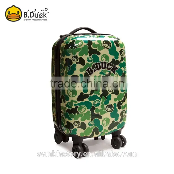 B.Duck Fashion Travel Trolley Laptop Luggage Bags