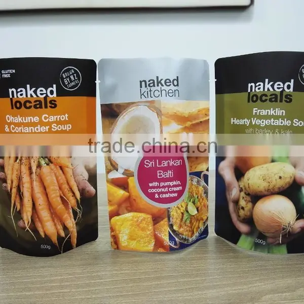 Customized Black Bean Chilli Soup Bag With Easy Tear photo-4
