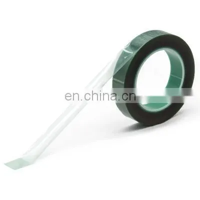 Silicone Pressure Sensitive Adhesive Green PET High Temperature Masking photo-2