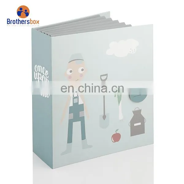 Office A4 Document Presentation Folder Handmade Cardboard File Paper Folder photo-4