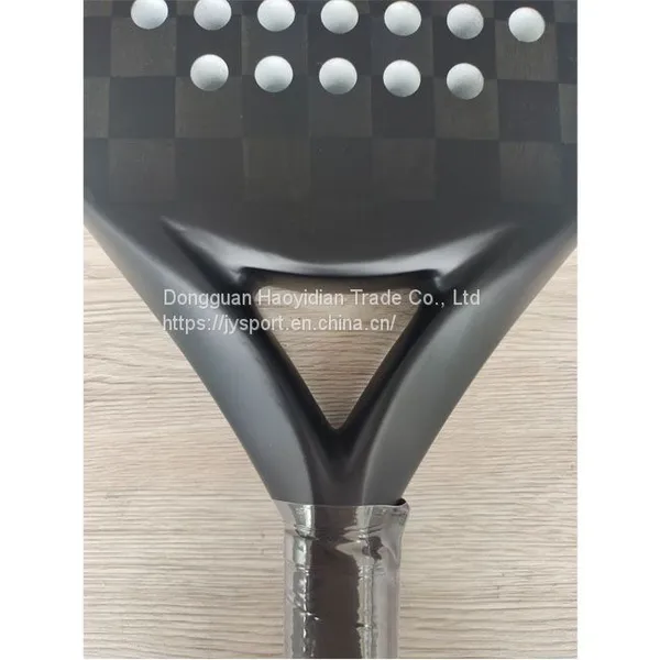 Diamond Shape Frame Carbon OEM Factory Padel Racket With Ultra Soft EVA Core 18K Surface photo-2