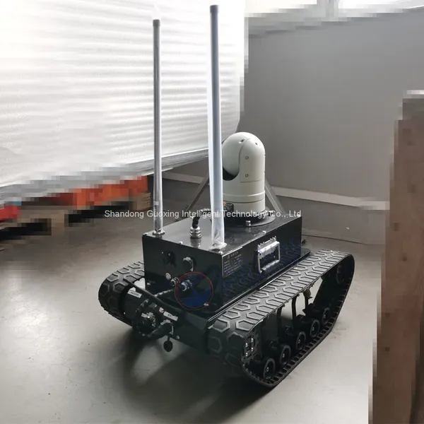 New Rubber Chassis Crawler Tracked Robot Tracks Platform Undercarriage