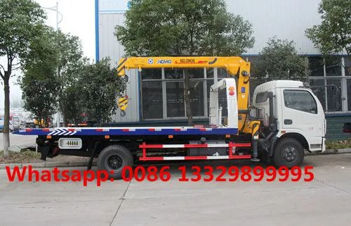 Good Price Dongfeng 4tons Wrecker Tow Truck With Telescopic Boom for Sale photo-3