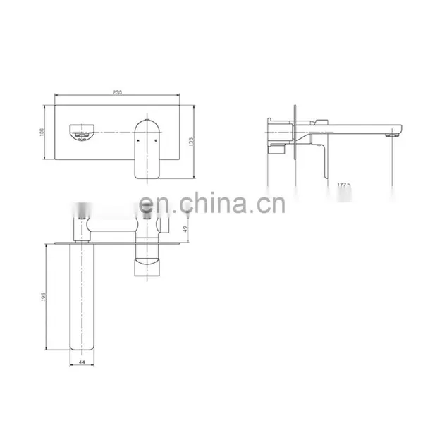 Unique Design Chinese Factory Hot Sale Hotel Home Antique Stainless Steel Wash Face Bath Basin Faucets photo-2