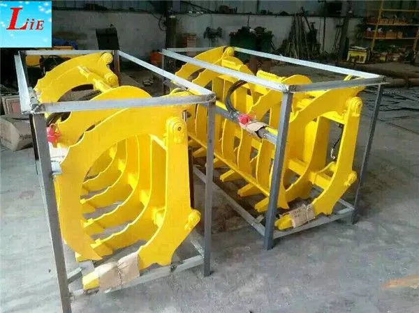 Bucket Grapple for Skid Steer Bobcat Attachments Log Grab photo-5