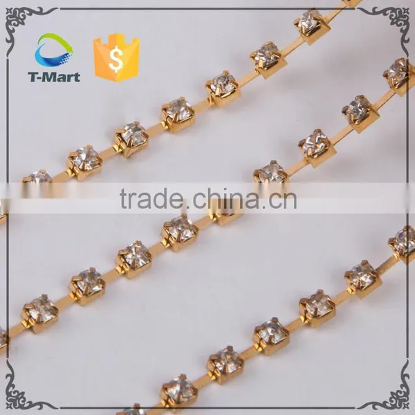 Hot Sale Crystal Rhinestone Glass Stone Fancy Chain Bracelet for Girls photo-5