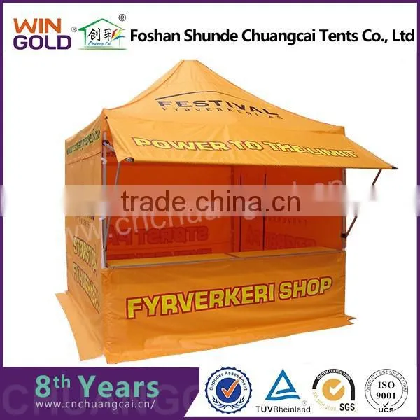 2015 High Quality 50MM Hexagon Tube Folding Custom Tent