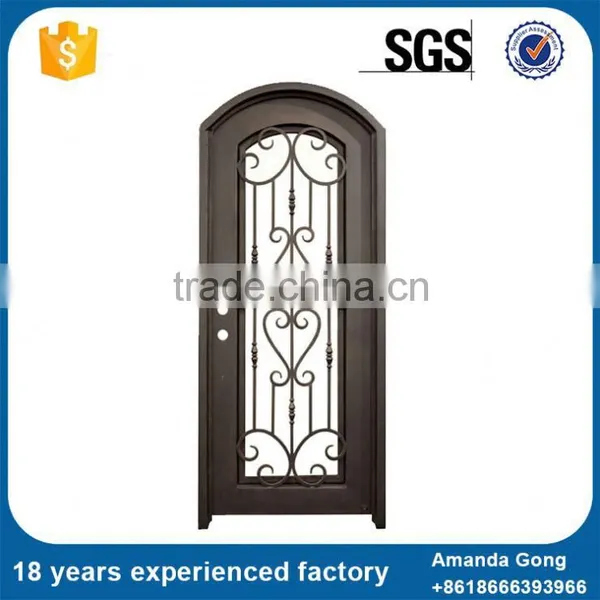 Reliable Reputation Discount Wrought Iron And Glass Front Doors photo-6