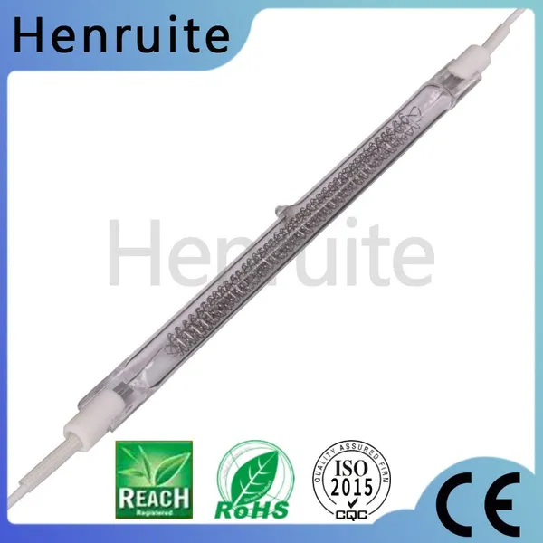 1500w Industrial Quartz Lamp Infrared Halogen Heater Quartz Heating Element for the Quartz Flash Cure Dryer