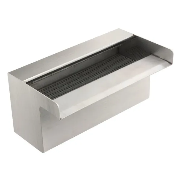 High Quality 304 Stainless Steel Pool Fountain Designed for Seawater Use Waterfall Spillway for Garden Outdoor photo-2