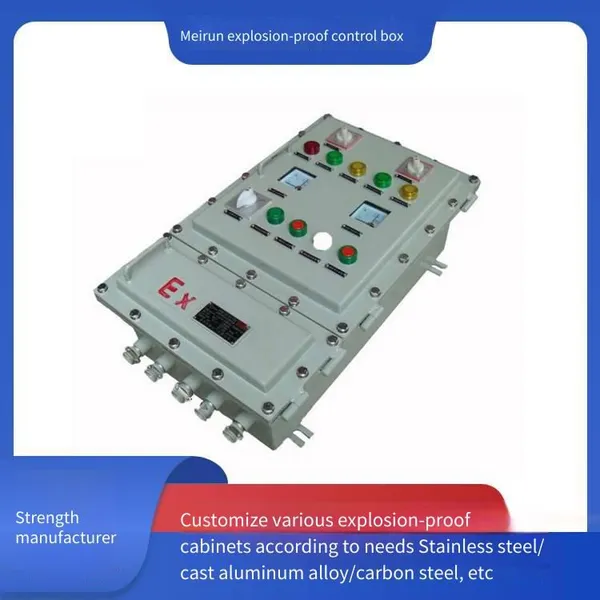 Meirun Constant Voltage Power Supply Explosion-proof Control Box, Flameproof Cast Aluminum Alloy, Suitable for Various Harsh Environments photo-4