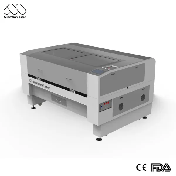 Фрезерный лазерный резальный станок F100 на основе CO2 для малого бизнеса, универсальный лазер среднего размера для малого бизнеса