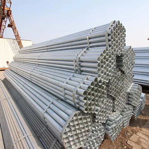 Cheap Factory Price Erw Welding Hot Dipped Galvanized Round Steel Pipes photo-3
