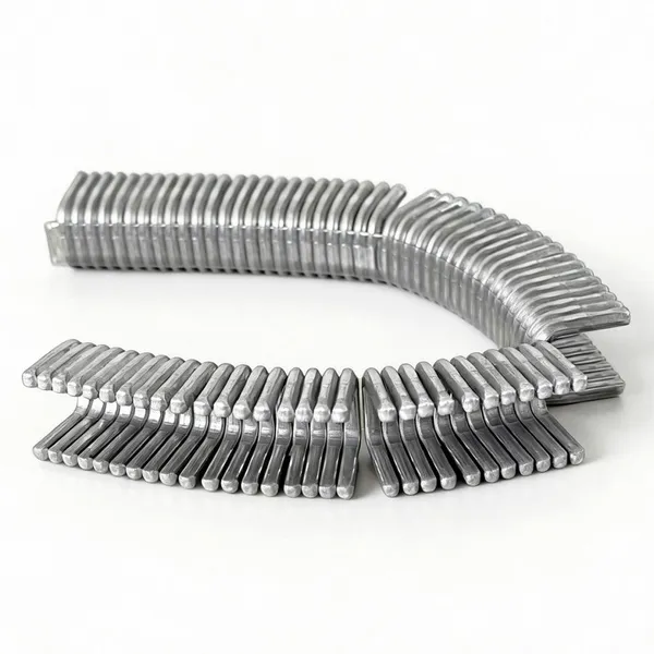 S8744 Chinese Manufacturers Supply High Quality Food Standard Packing Used Aluminum Sausage Sealing U-Shaped Clips photo-3
