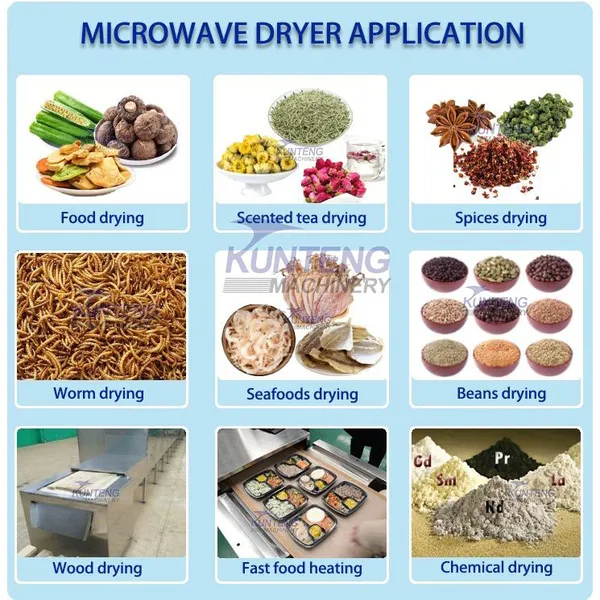 Industrial Pistachio Macadamia Nut Microwave Dryer Black Soldier Fly Microwave Drying Equipment EPC photo-5