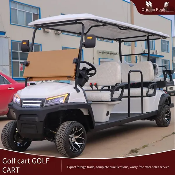 New 2 - 6 Seater Four - Wheeled Mobility Scooters and Golf Carts From the Source Factory, Suitable for Scenic Area Sightseeing Vehicles