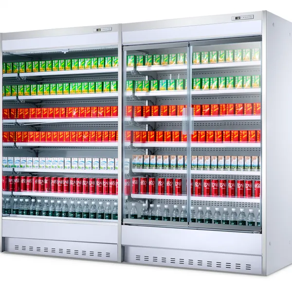 Convenience Store Refrigerator，Fresh Milk Refrigerator，Open Style Freezer photo-3