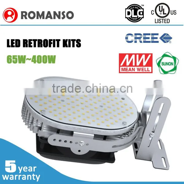 5 Year Warranty 65w-400w Led Retrofit Kit Mean Well Driver Replacing Metal Halide Bulbs or HPS Bulb photo-3