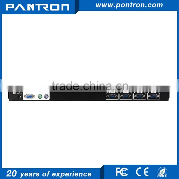 PS2 & USB OSD Controller 19'' 4 Port LED KVM Switch photo-2