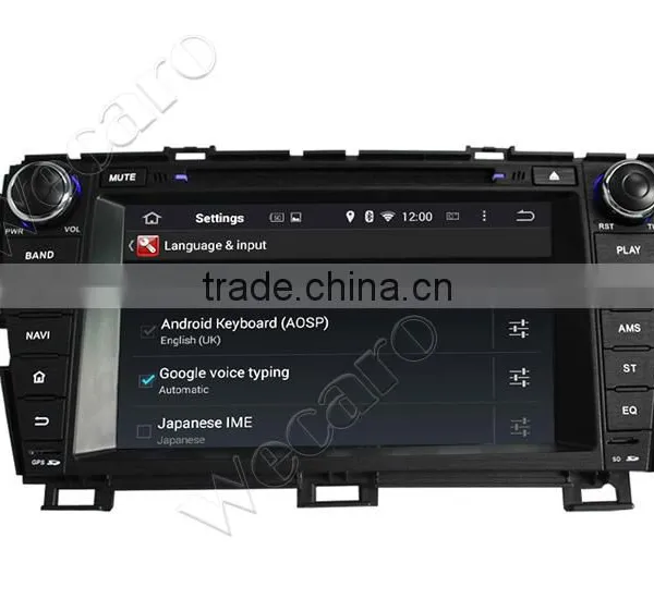 Wecaro WC-TP8004L Android 4.4.4 Car Stereo Double Din Touch Screen Car Dvd for Toyota Prius Radio Gps Bluetooth 2009-2013 photo-6