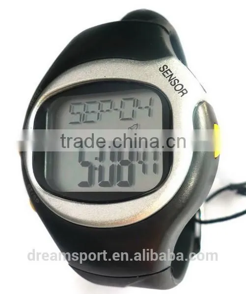 Water Resistant Finger Sensor Heart Rate Watch Pulse Digital Slap Wrist Watch photo-4
