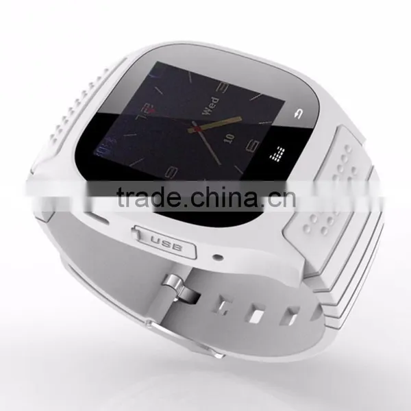 Witmood 2016 Waterproof Smartwatch M26 Bluetooth Smart Watch With LED Alitmeter Music Player Pedometer For Apple IOS Android Sma photo-6