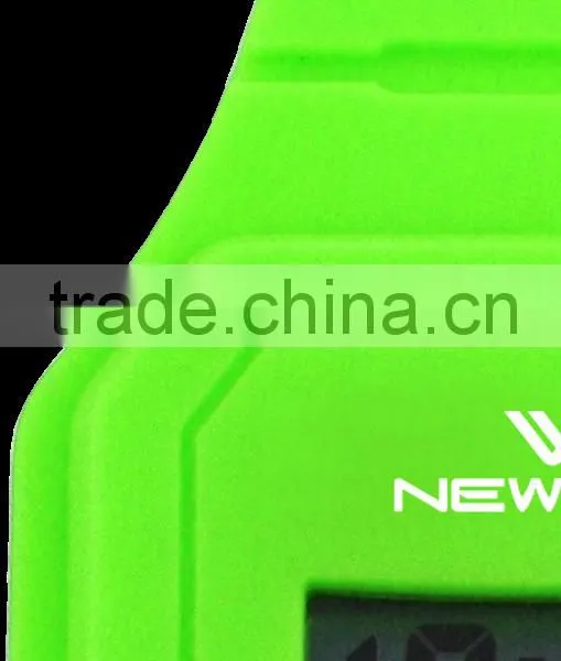 LP1139 Digital LCD Display Movement Silicone Strap Electronic Panel Fruit-scented Watch photo-3