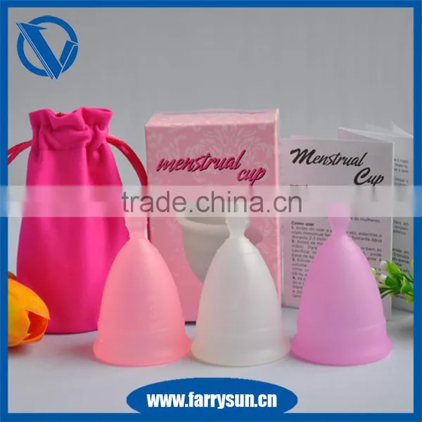 NEW Medical Silicone Ladies Menstrual Cup Reusable Medical Silicone Menstrual Cup photo-4