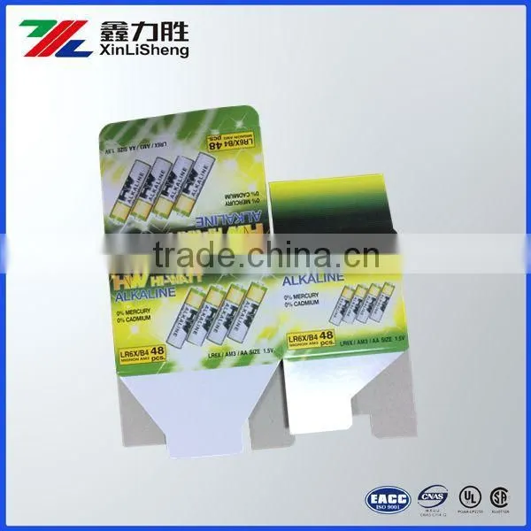 Folding Paper Box for Battery, Creative Printed Paper Packaging Box photo-2
