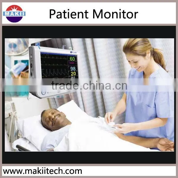 10.1 Inch Adult Pediatric Neonatal Bedside Multiparameter Patient Monitor