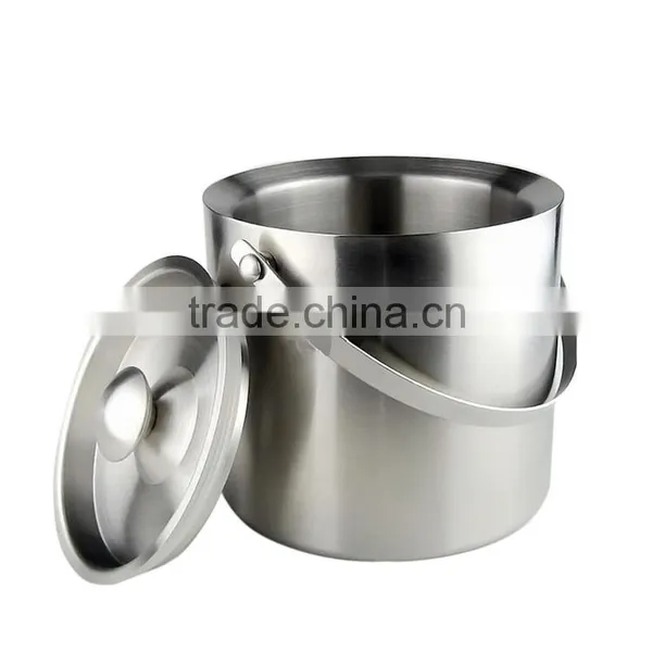 Elegant High Quality Stailess Steel Ice Bucket Champagne Bucket Wine Bucket photo-2
