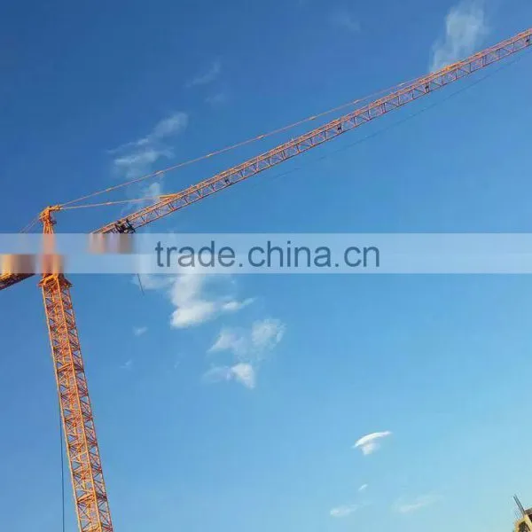 ERGUNLAR TOWER CRANE QTZ50(5009) 4 TONS FLAT TOP photo-2