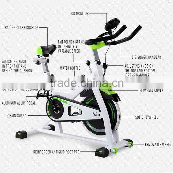 Belt Transmission Spinning Bike, /New Design Gym Equipment Exercise Bike X14103 photo-4