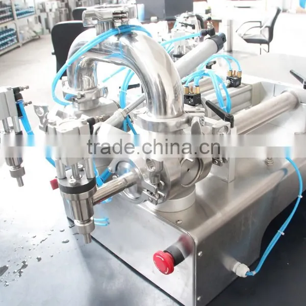 2016 SS304/316 Semiautomatic Double Heads Liquid Filling Machine-DLF photo-2