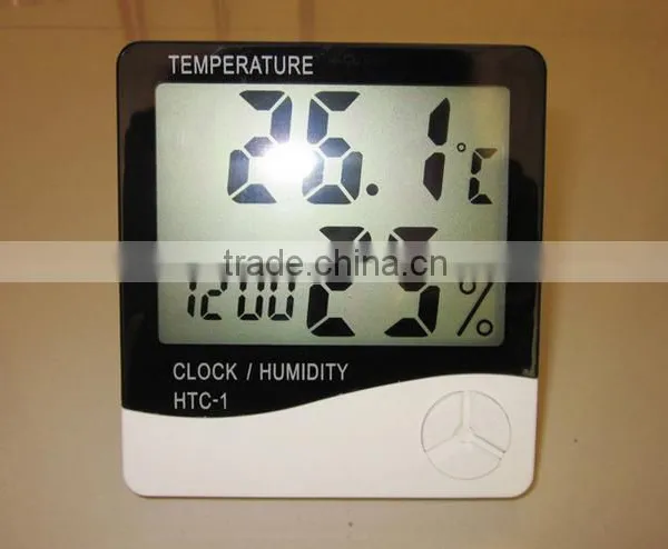2016 Best Selling Ultra Mini LCD Digital Thermometer Hygrometer for Factory Whole Sale photo-2