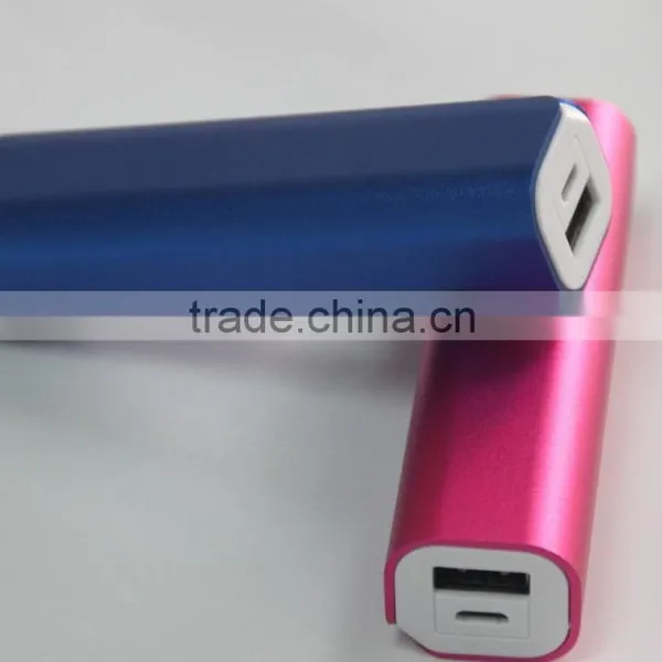 High Quality Cheap Price 2600 Mah Single Mobile Phone Metal Power Bank photo-2