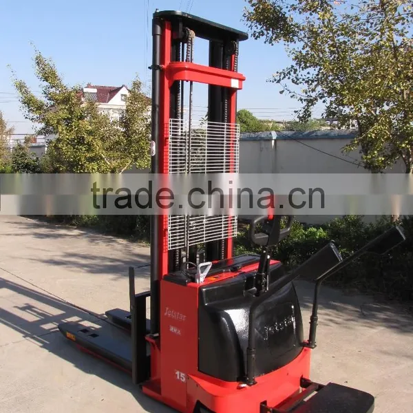 1.5T Electric Pallet Fork Lift Stacker for Sale photo-2