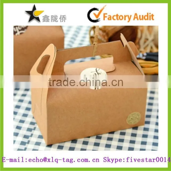 2015 Wholesale Customised Cheap Kraft Paper Packing Box,Kraft Paper Gift Box,kraft Box photo-2