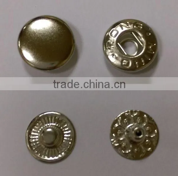 Leather Products Use Metal Spring Snap Button photo-5