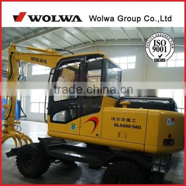 World Sold China Mainland 8T Wheel Sugarcane Loarder From Wolwa photo-2