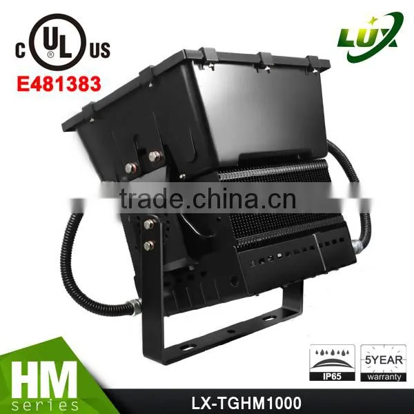 UL Approved #481383, Stadium Lights, 5 Years Warranty, Meanwell Driver, High Master Light, 1000W High Power LED Flood Light photo-6