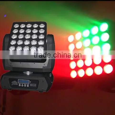 25*12W Led Matrix Moving Head Light RGBW Led Stage Beam Lighting Quality Choice photo-6